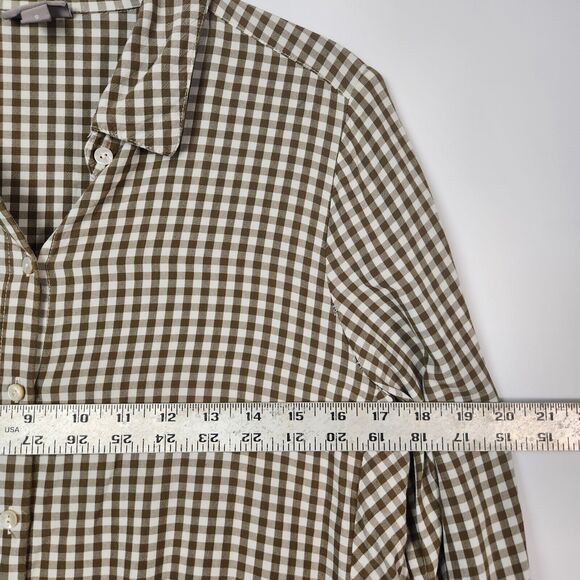 J Jill Shirt Womens Sz S Cottagecore Boho Peasant Western Cowgirl Layering Piece - Picture 9 of 10